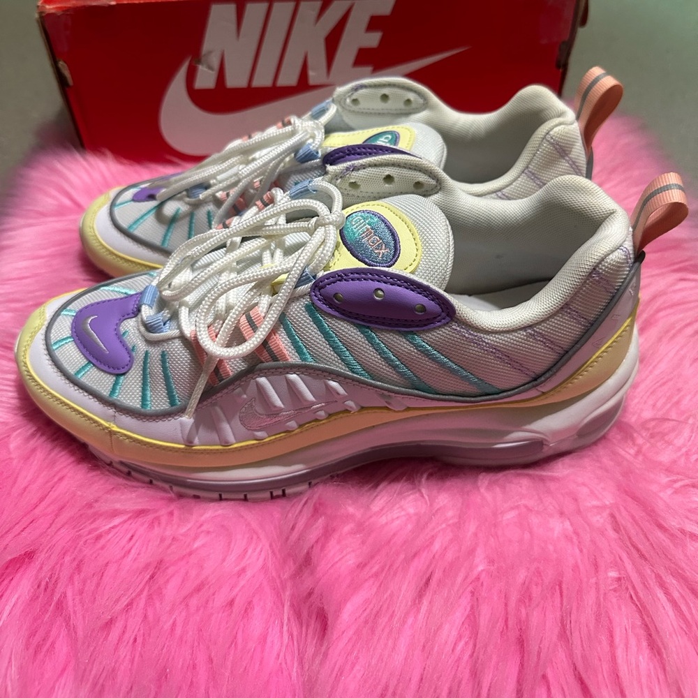 Nike Air Max 98 Easter Pastels Luminous Green Women's Sneakers AH6799-300